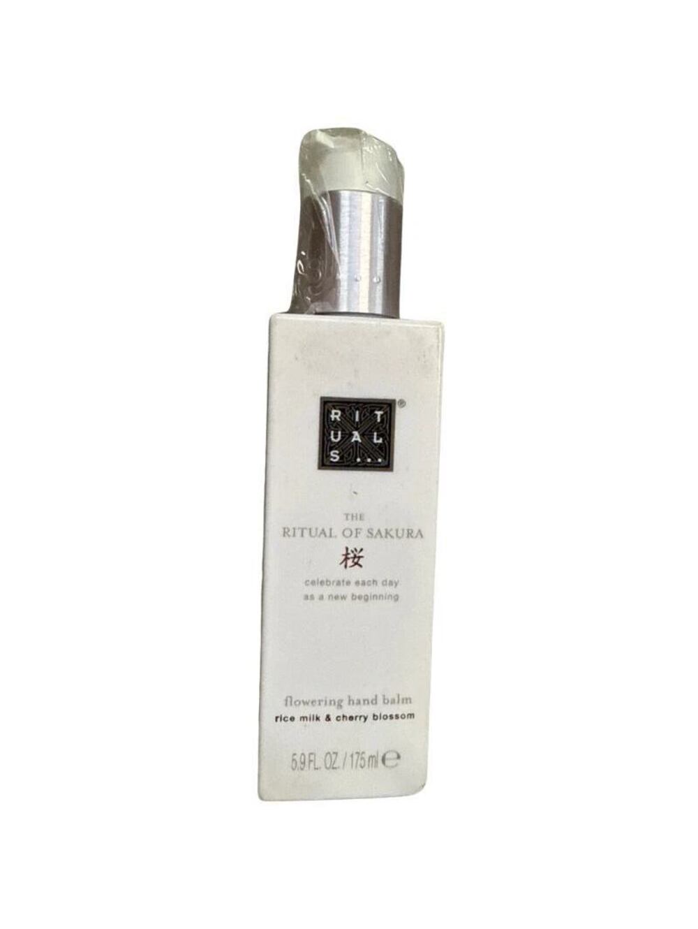 Rituals Sakura Hand Balm Rice Milk Cherry Blossom 5.9 oz 175mL New